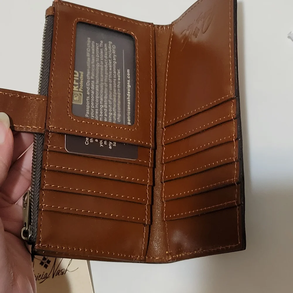 Patricia Nash Multicolor Leather Wallet - Picture 6 of 9
